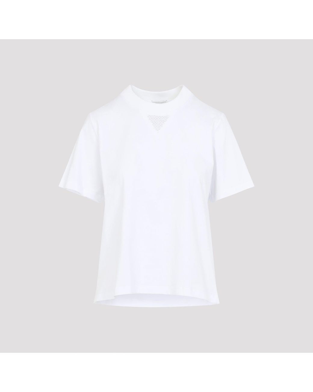 Peserico White Cotton T-Shirt