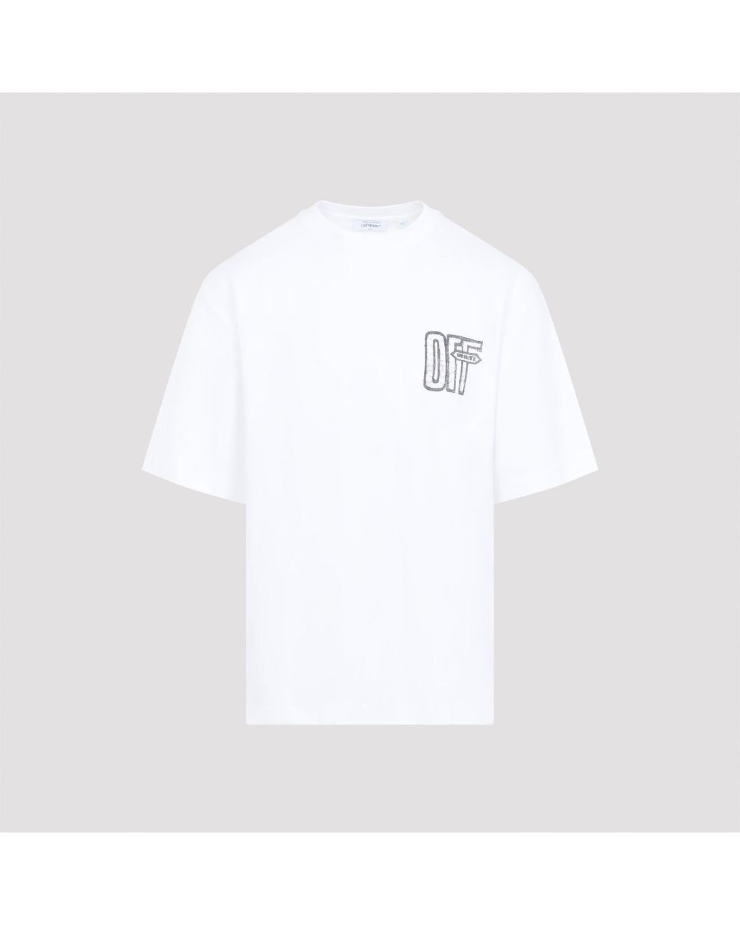 Off-White c/o Virgil Abloh White Motion Arrow Skate Tee for men