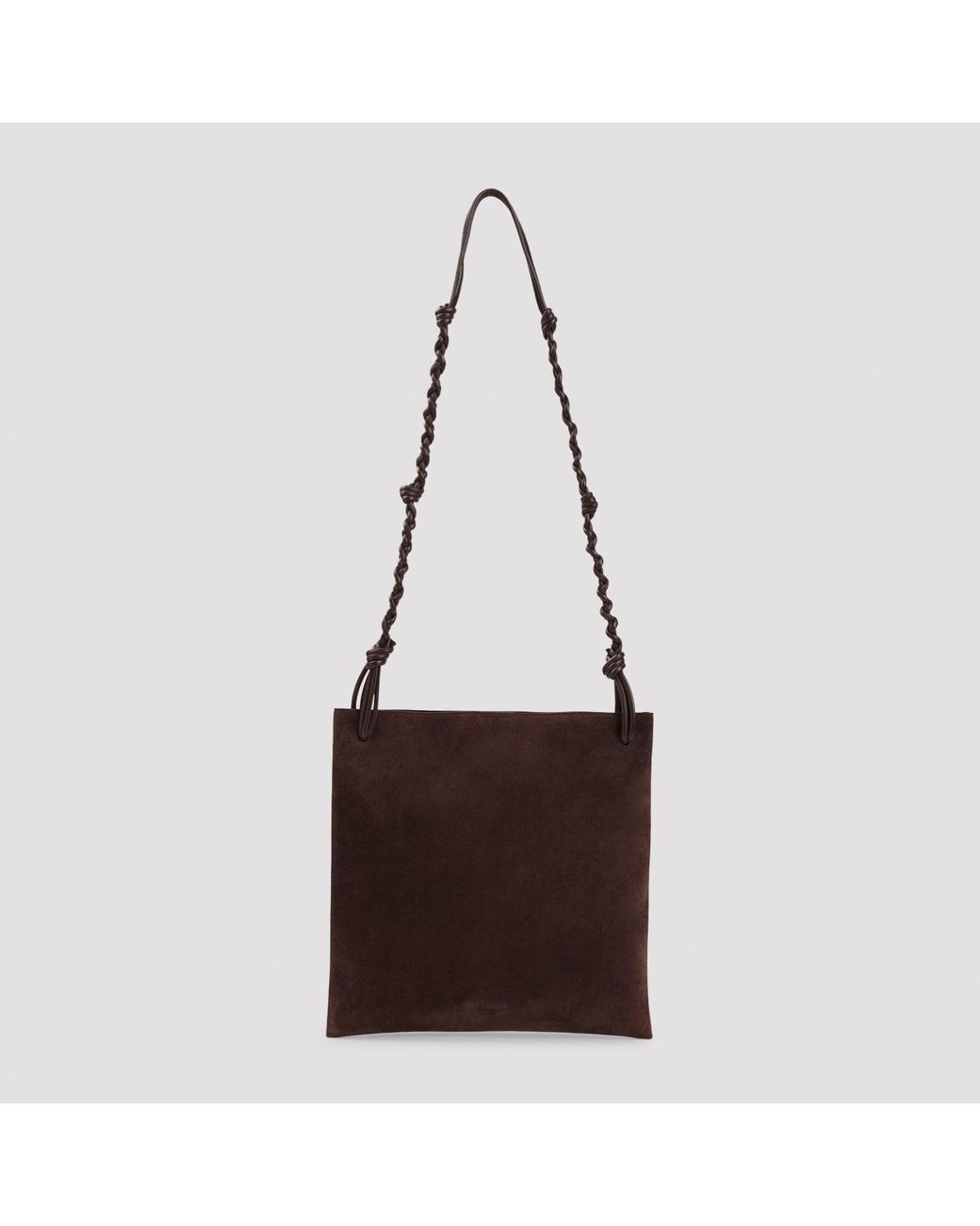 Jil Sander Brown Tangle Silm Bag for men