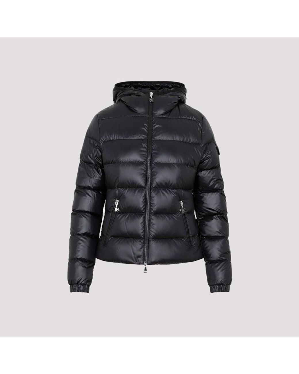 Moncler Gles Jacket Wintercoat in Black | Lyst