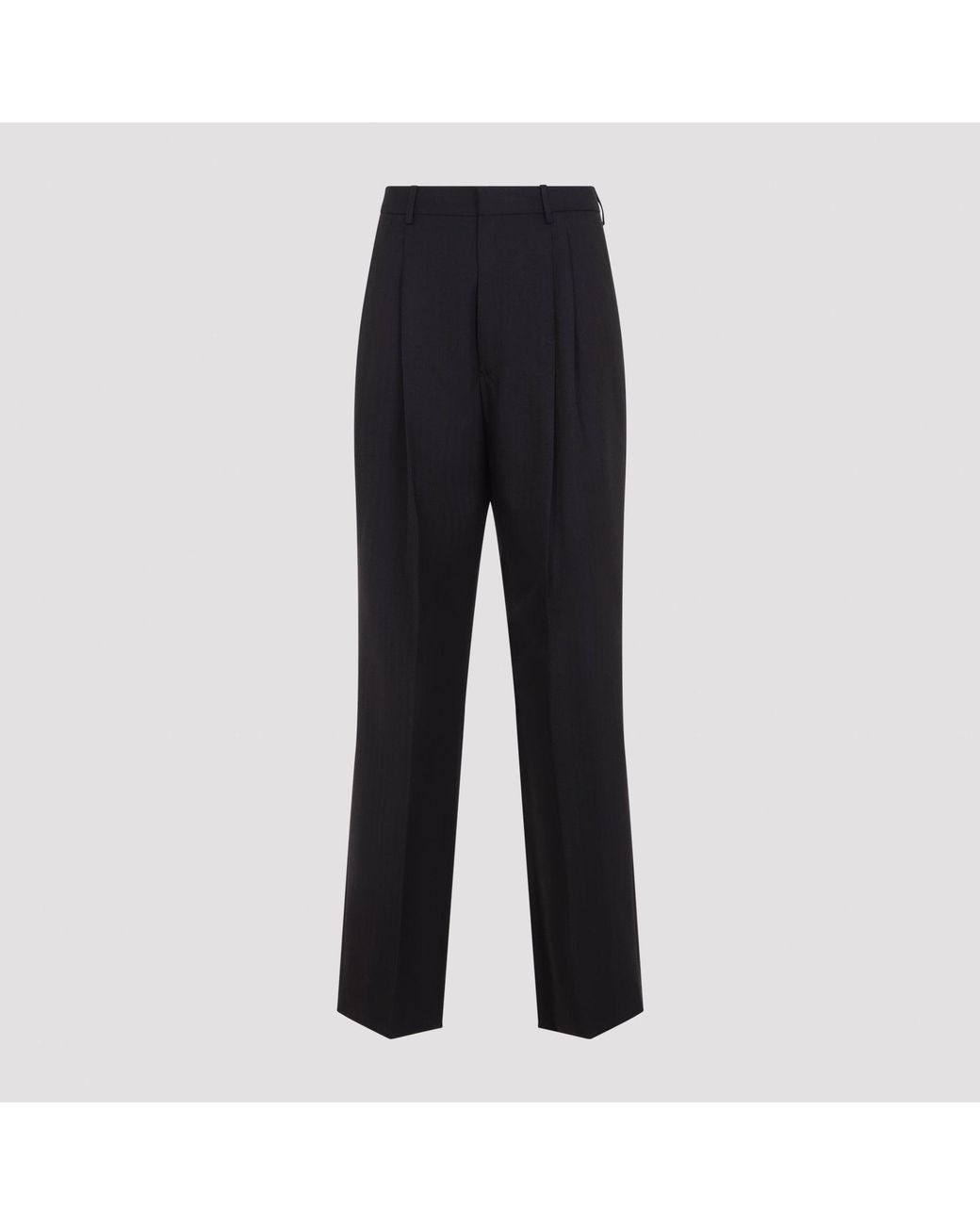 Dries Van Noten Black Panrom Pants for men