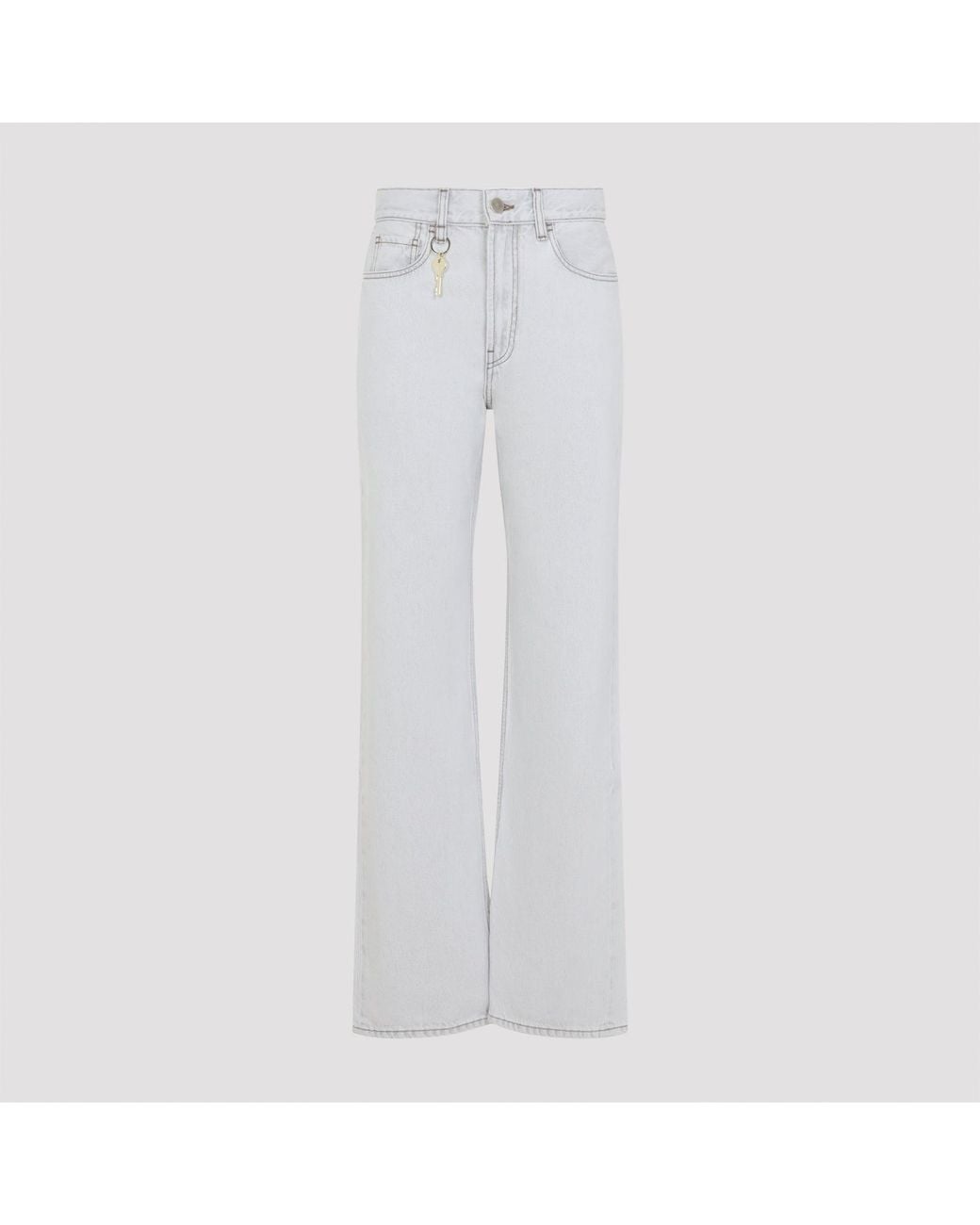 Carven White 5 Pockets Jeans