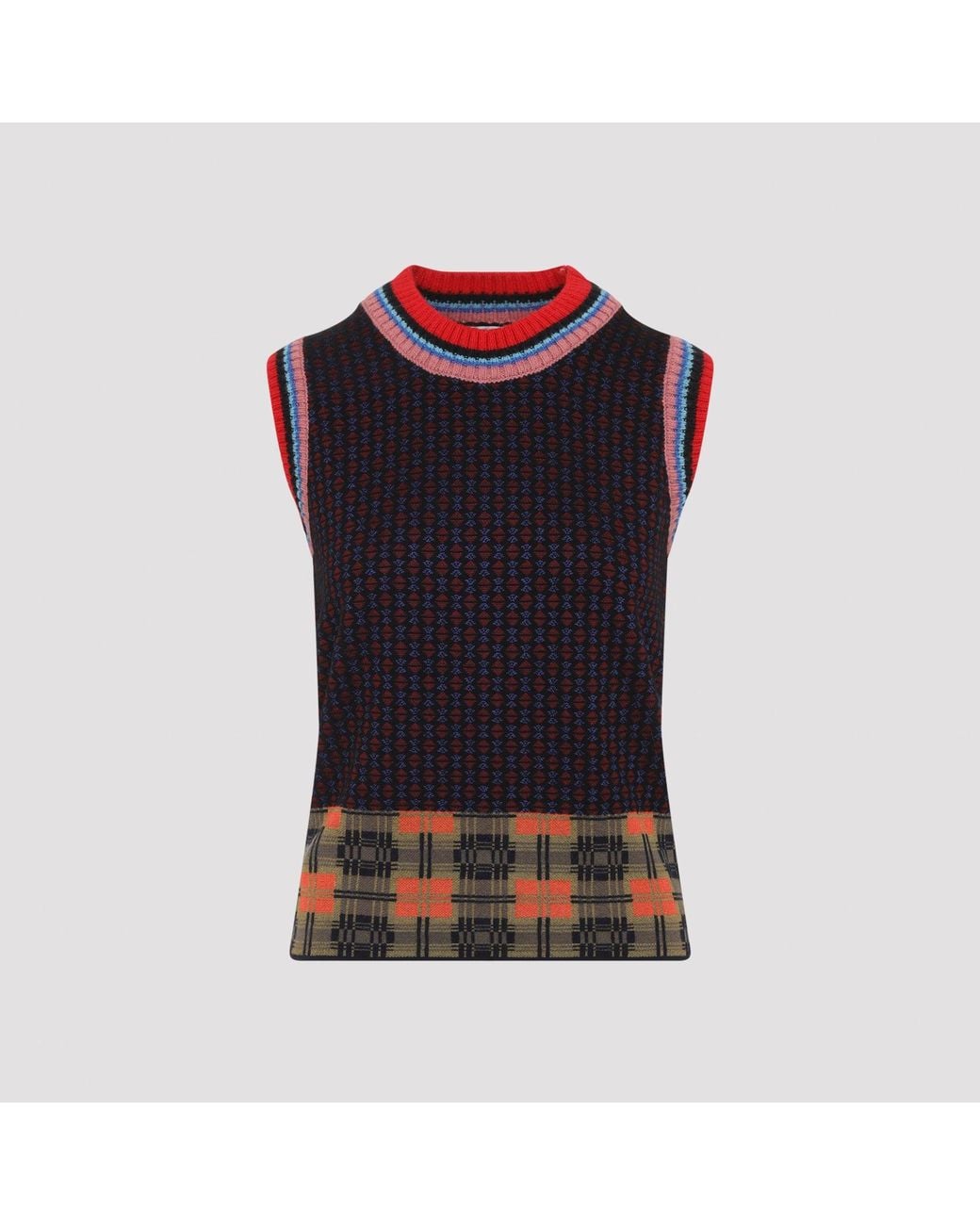 Dries Van Noten Black Temi Knit Gilet