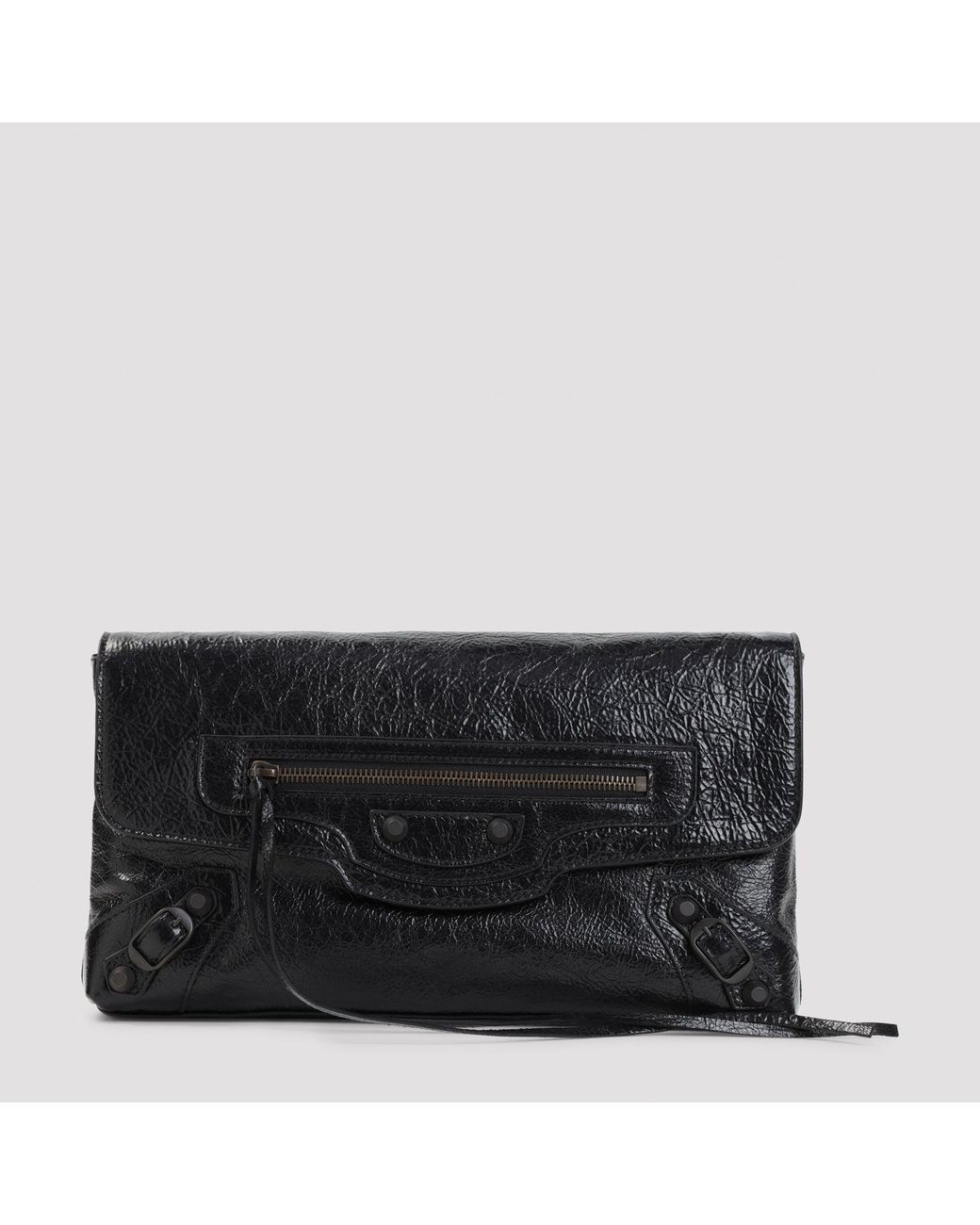Balenciaga Black Le City Clutch