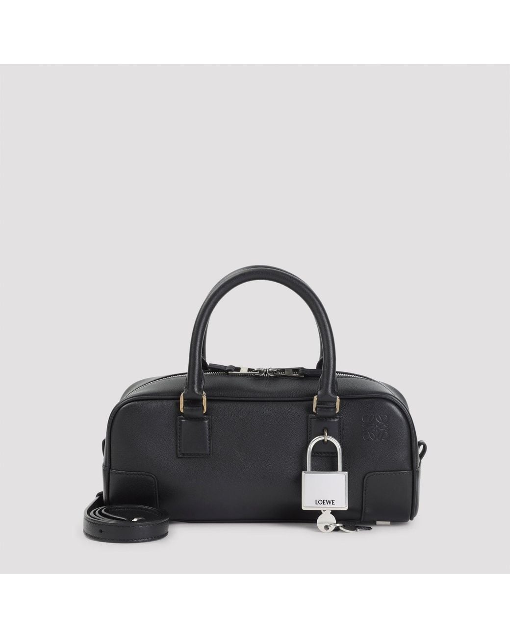 Loewe Black Amazona 23 Cropped Bag