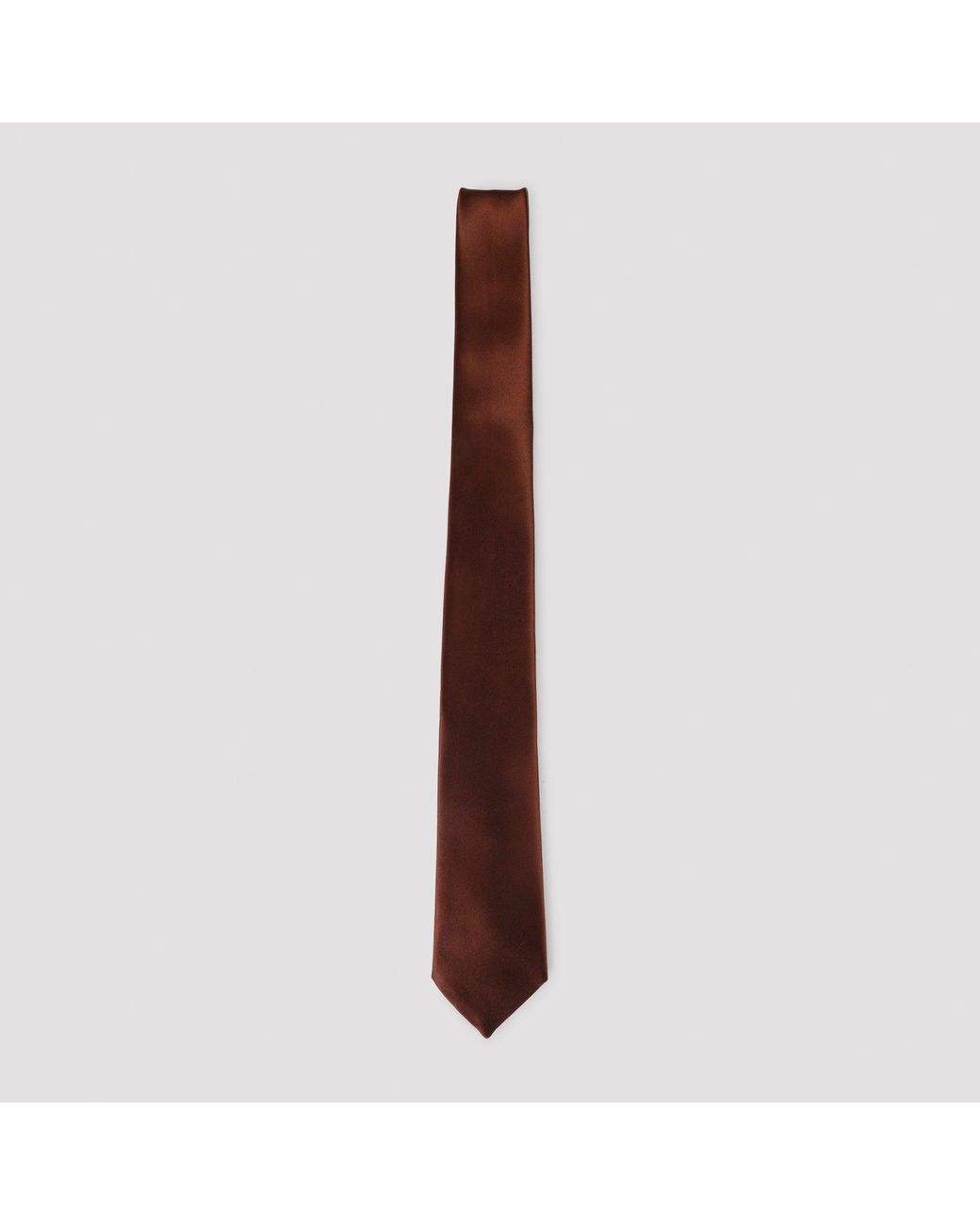 Saint Laurent Brown Ties for men