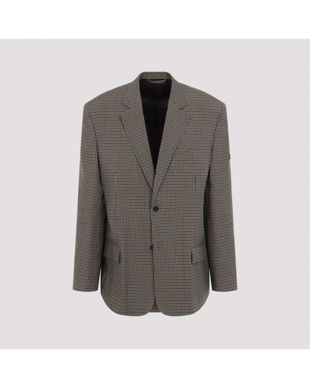 Balenciaga Gray Washed Jacket