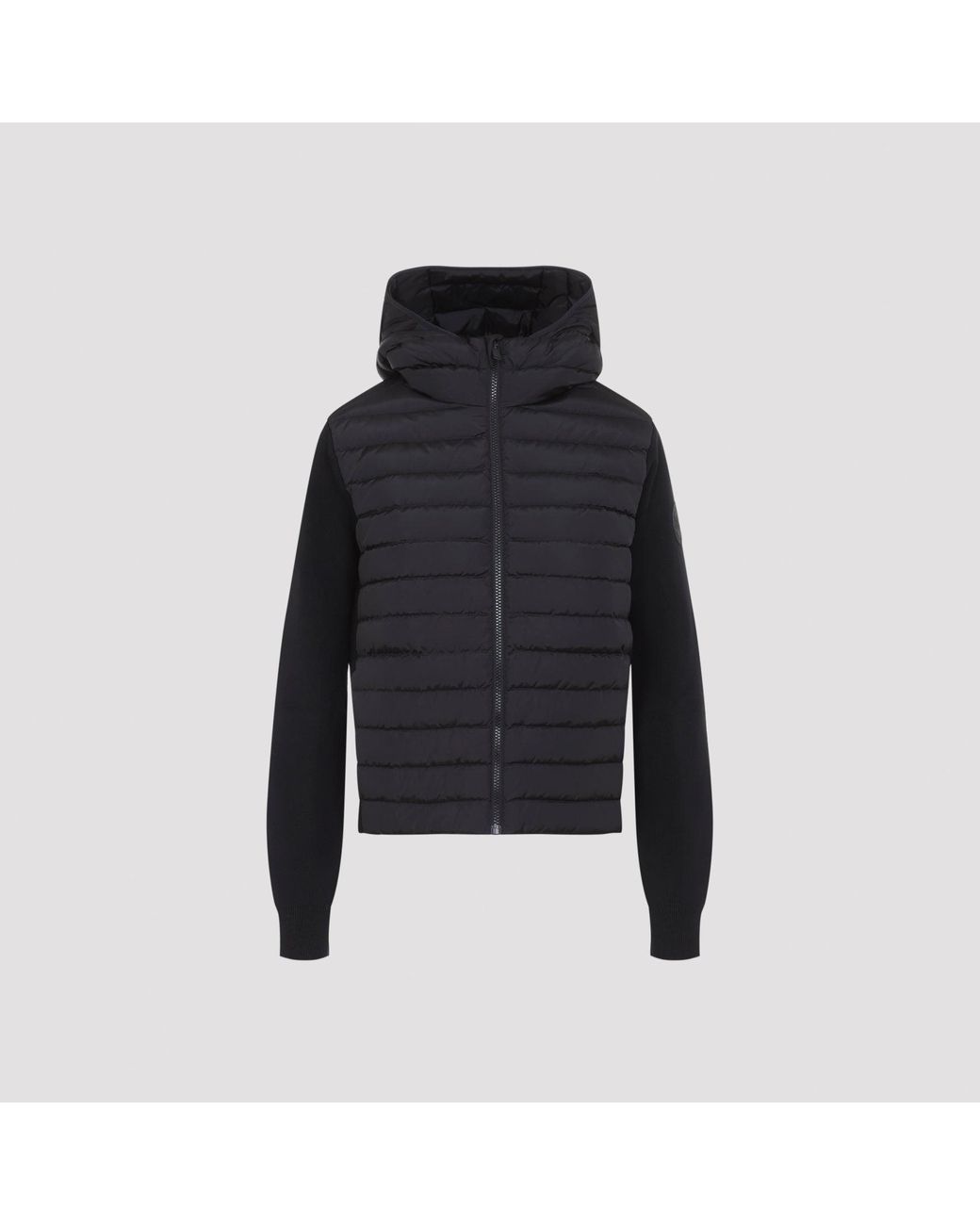 Canada Goose Blue Hybridge Hayes Full-Zip Wool Hoodie