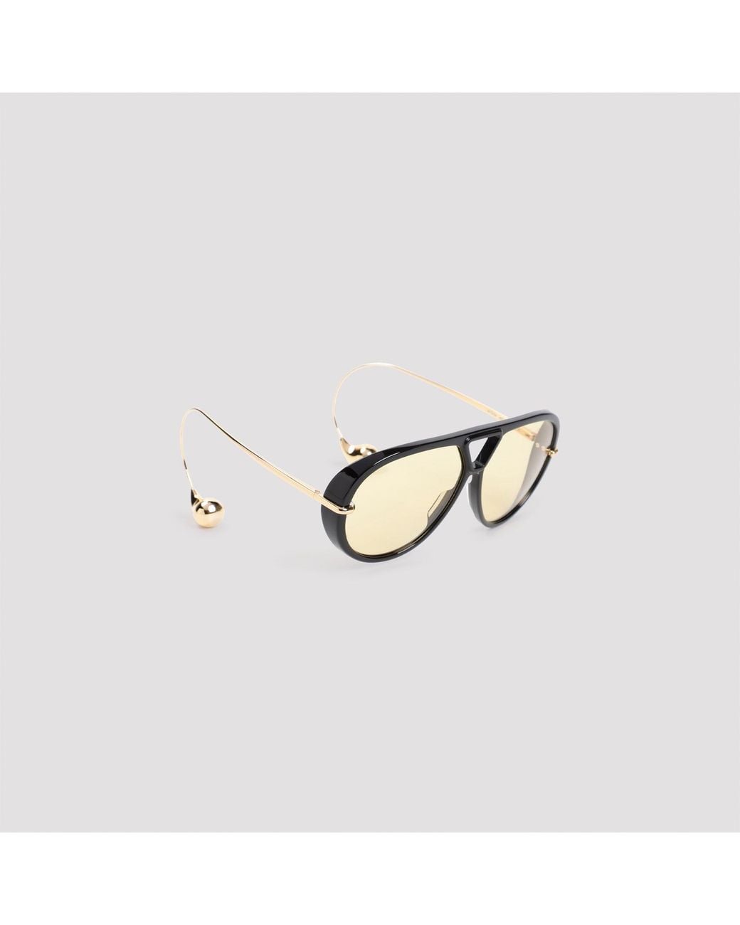 Bottega Veneta Metallic Acetate Sunglasses