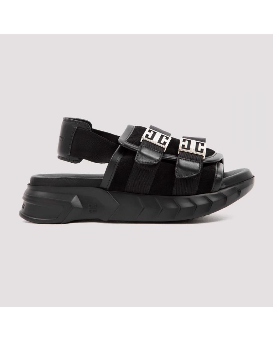 Givenchy Marshmallow Sandals In Rubber in Black | Lyst