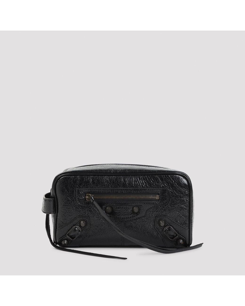 Balenciaga Black Le City Mini Toiletry Pouch for men