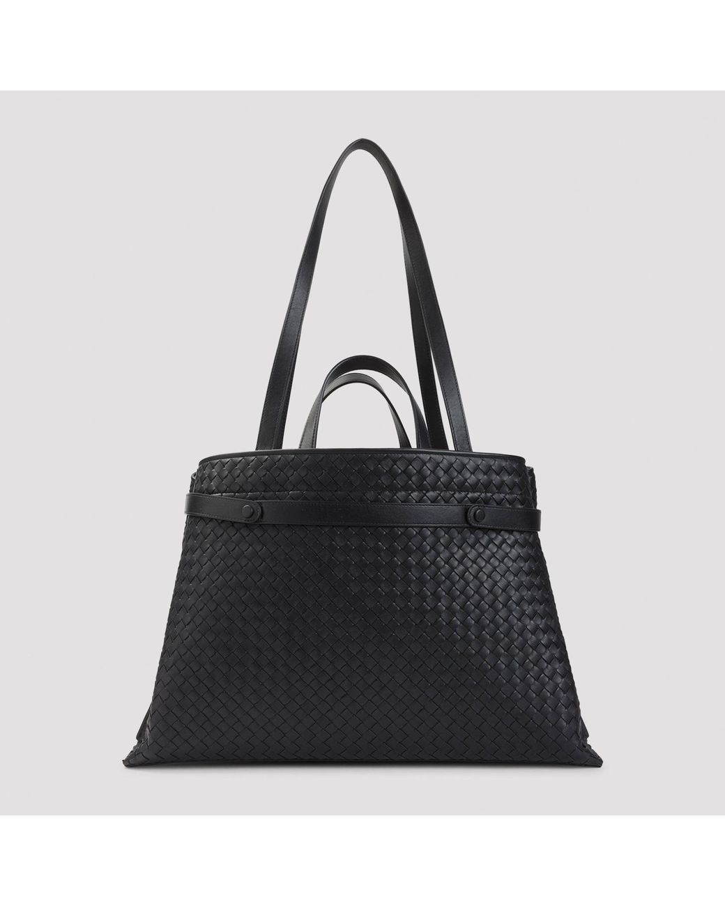 Bottega Veneta Black Archive Tote Intrecciato for men