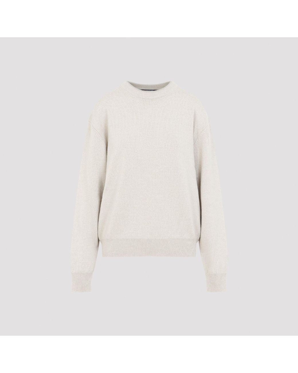 Jacquemus White Moulin Sweater