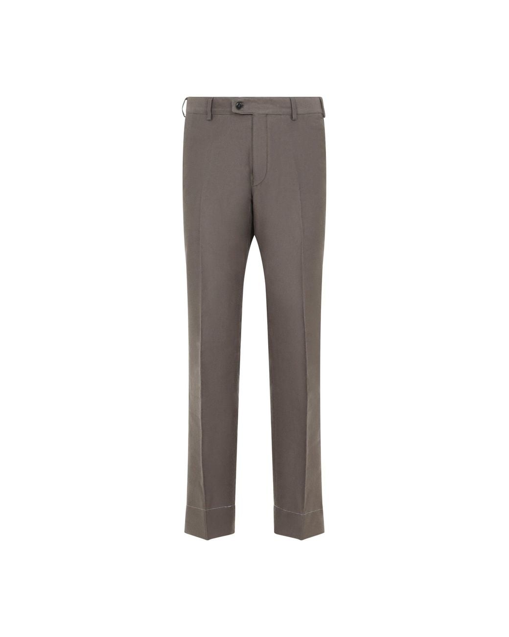 Brioni Gray Pienza Pants for men