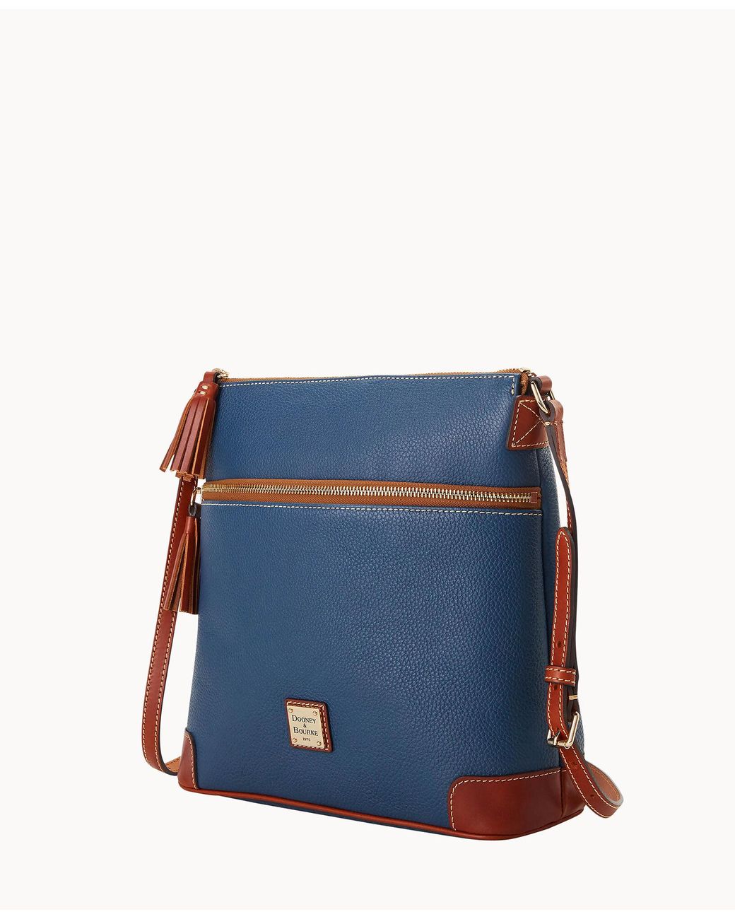 Dooney & Bourke Large Tassel Crossbody Shoulder Bag