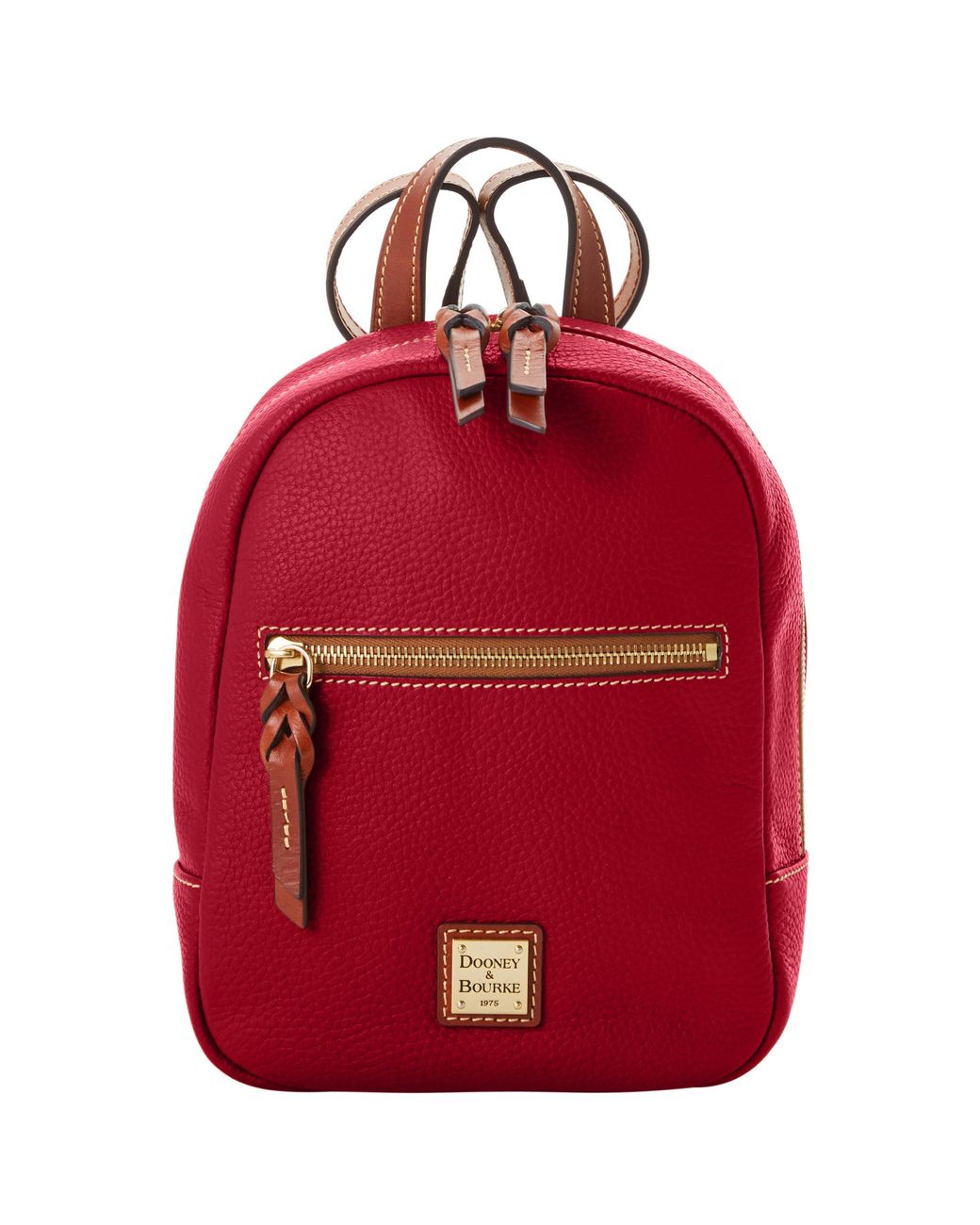 Dooney & Bourke Pebble Grain Small Ronnie Backpack in Red | Lyst