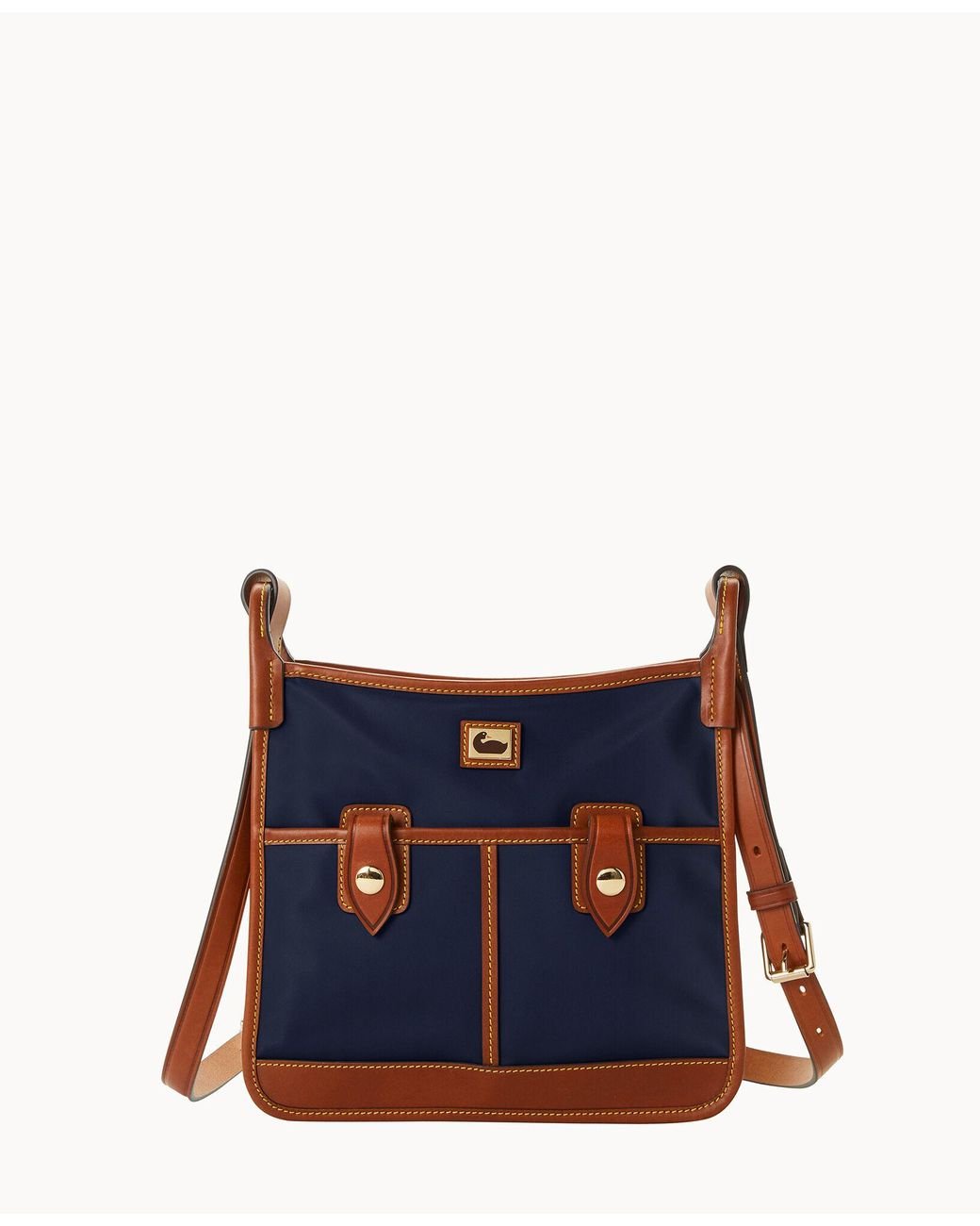 Dooney & Bourke Wayfarer Double Pocket Crossbody in Blue Lyst