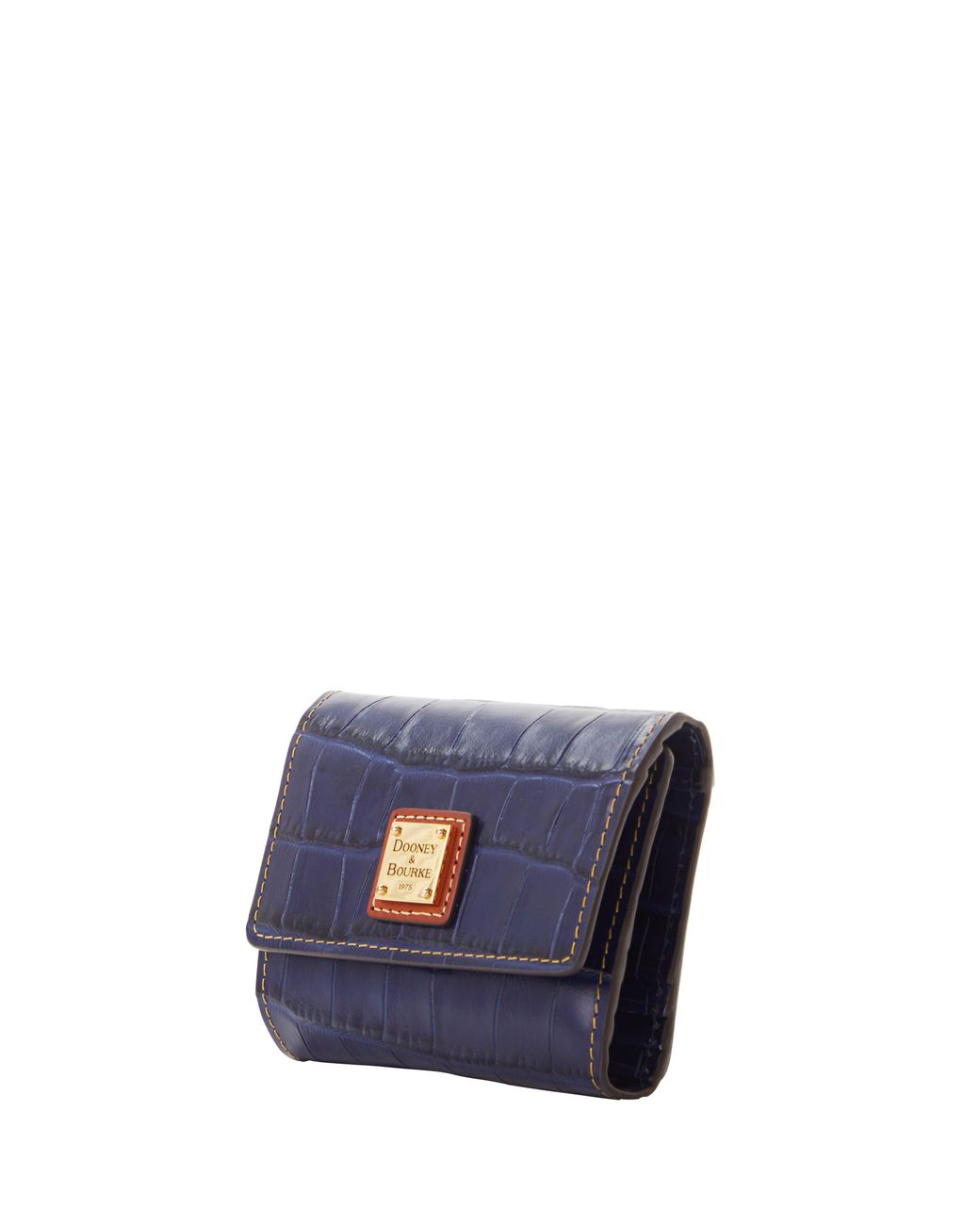 Dooney & Bourke Ostrich Leather Midnight Blue Wallet Wristlet Dooney & Bourke Ostrich Leather Midnight Blue Wallet Wristlet