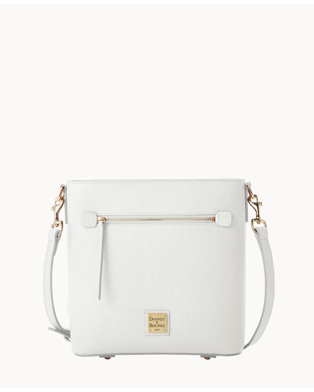 Dooney & Bourke Saffiano Zip Crossbody in White Lyst