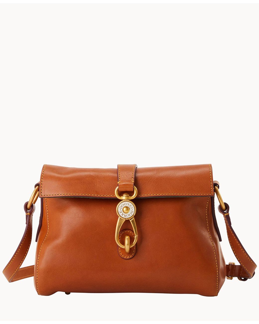 Dooney And Bourke Florentine Libby Crossbody In Brown Lyst