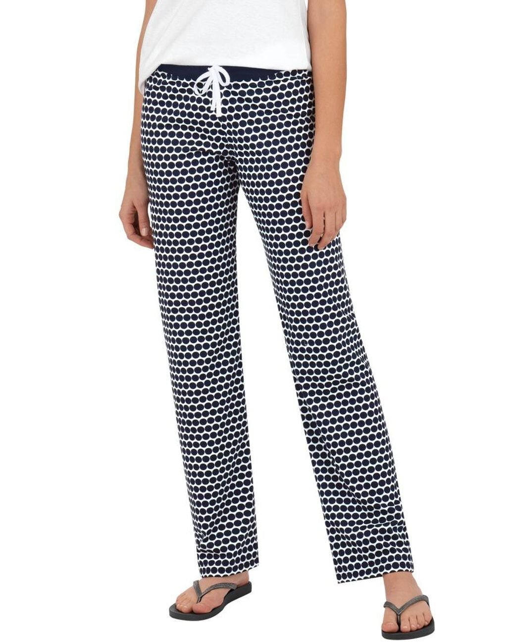 Trigema Pyjama " Schlafanzughose mit Pünktchen-Muster" in Blau | Lyst DE