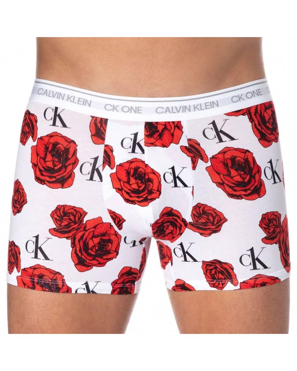 Boxer Ck One Pride Roses Coton Calvin Klein pour homme en coloris Blanc |  Lyst