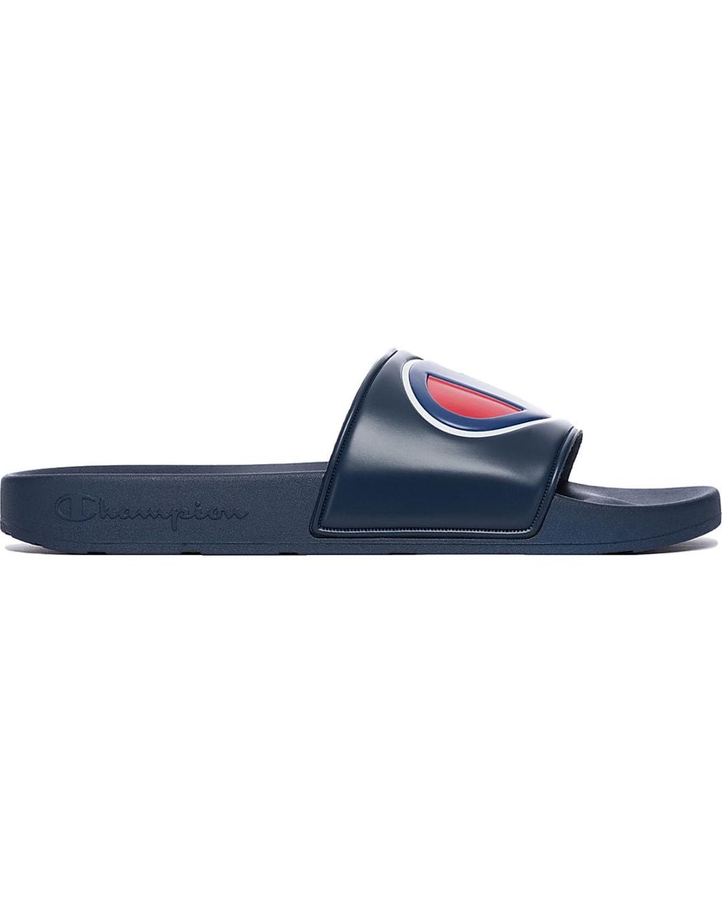 Champion Ipo Slide in Blue for Men | Lyst