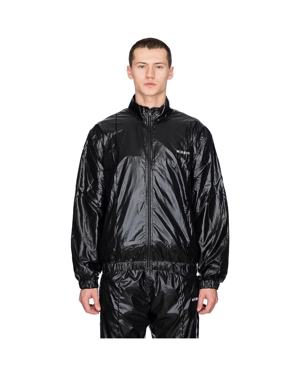 MISBHV Techno Nylon Tracksuit Jacket in Black for Men | Lyst