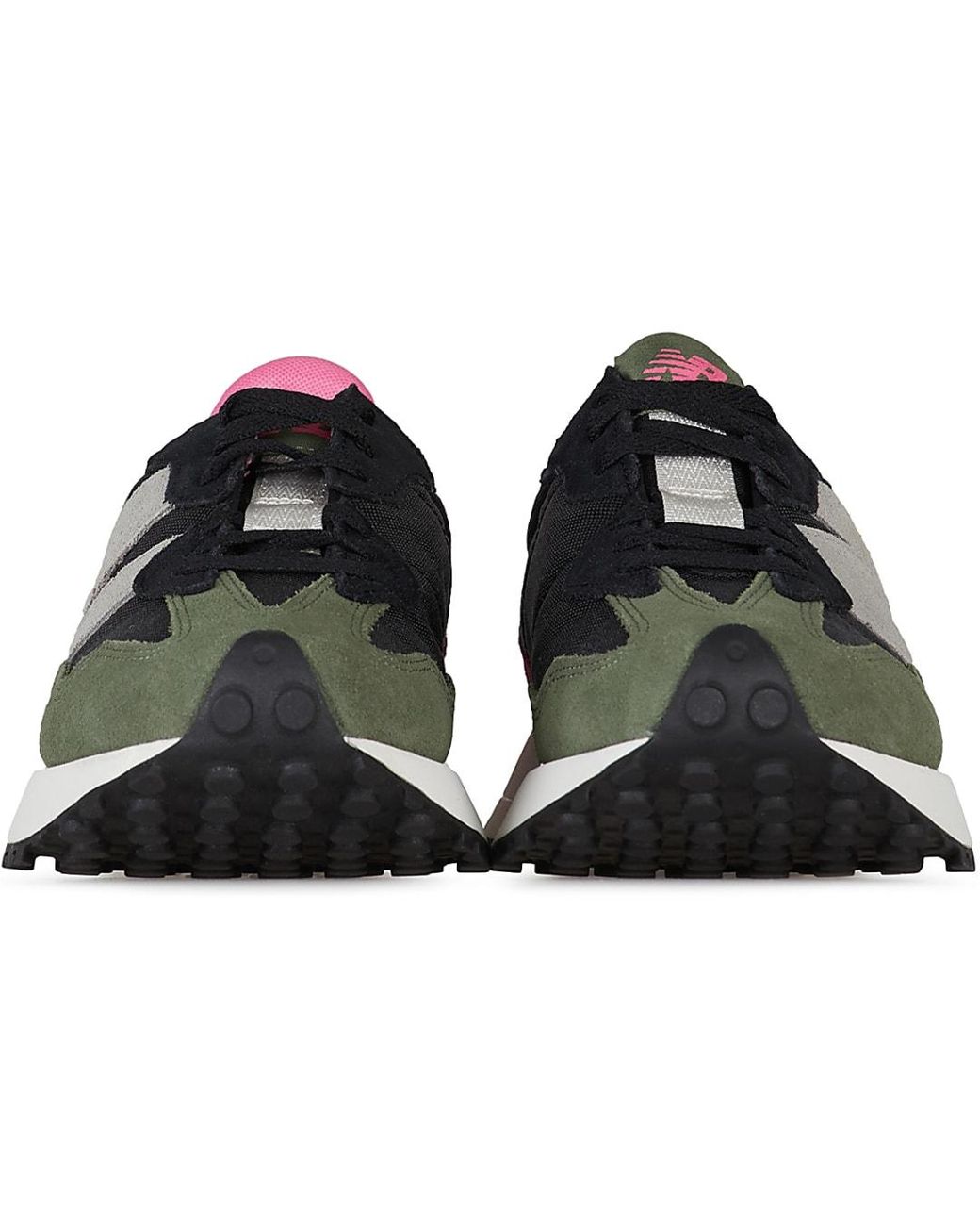 New Balance 327 - Black/sporty Pink for Men | Lyst