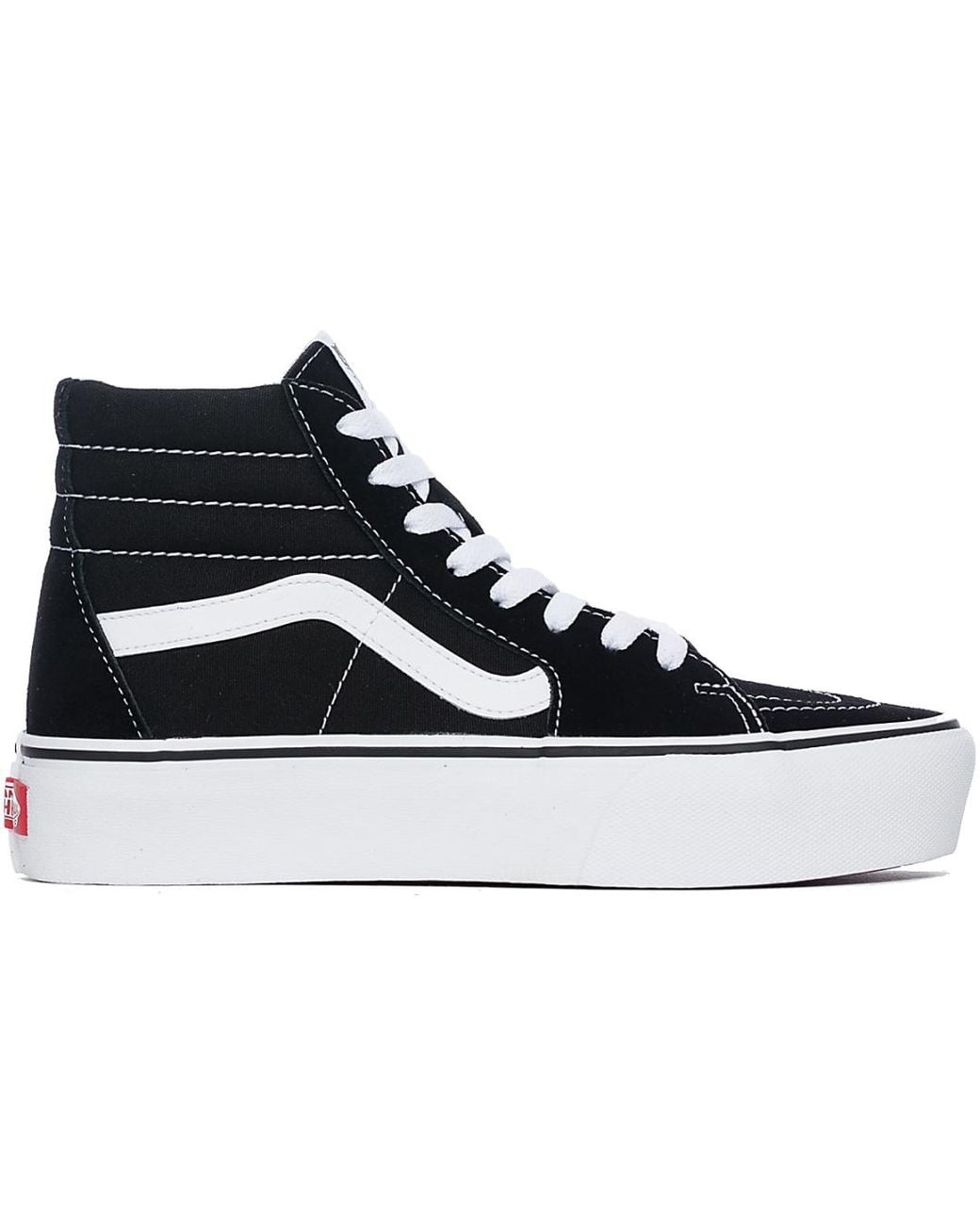 Vans Canvas Sk8-hi Platform 2.0 in Black - Lyst