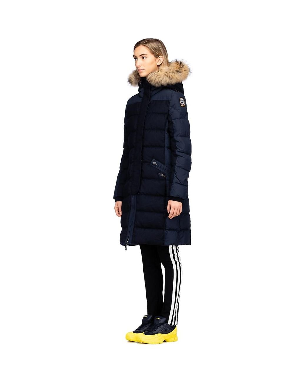 Parajumpers Wool Naomi Parka in Navy 