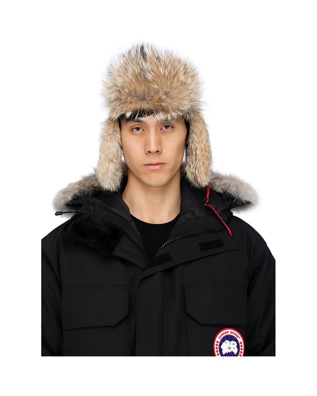 Canada Goose Aviator Hat in Red for Men | Lyst