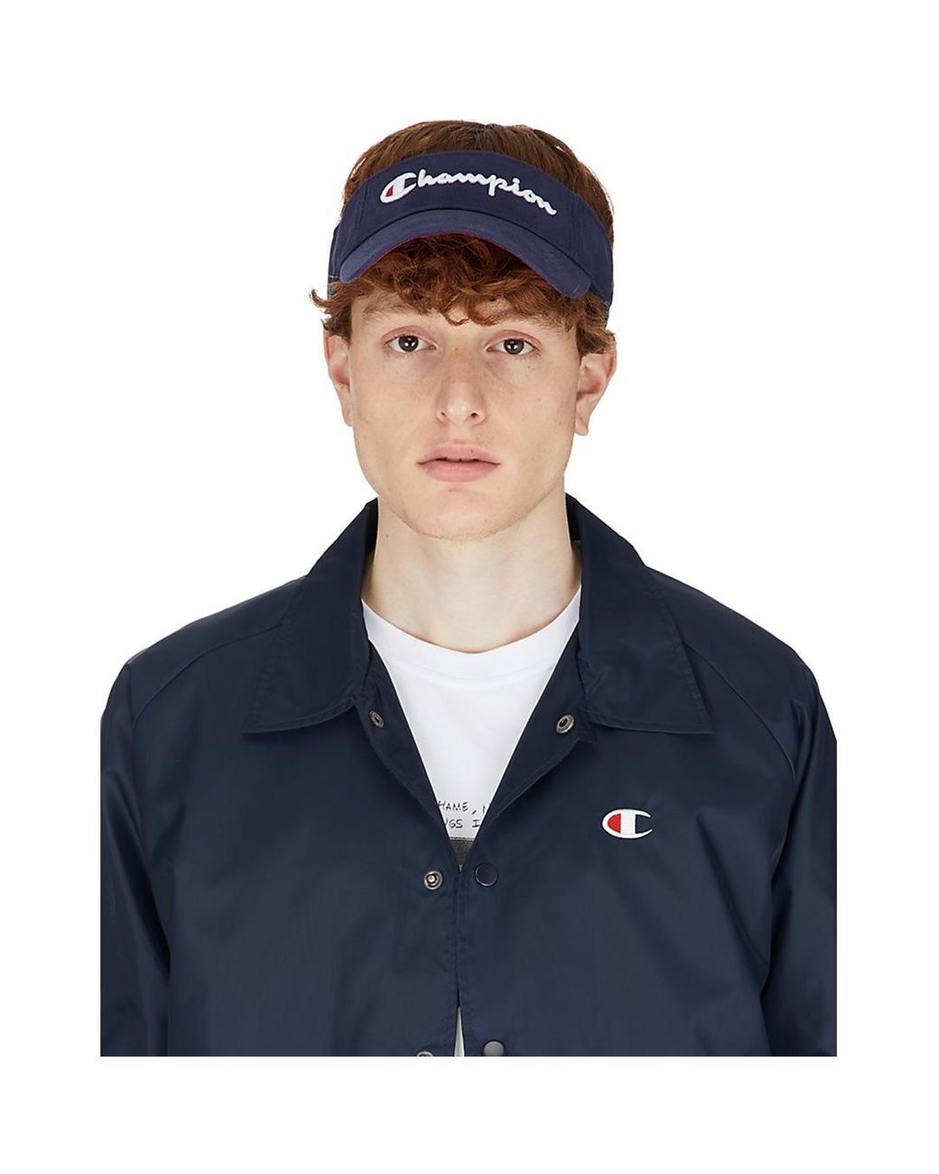 Champion Cotton Twill Mesh Visor in 