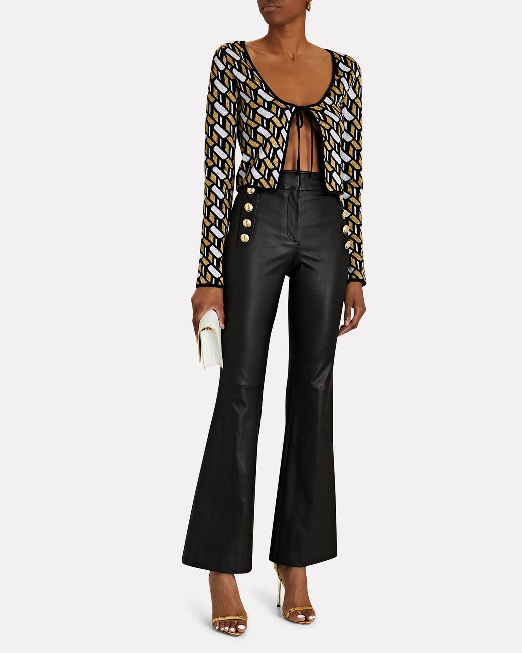derek lam leather pants