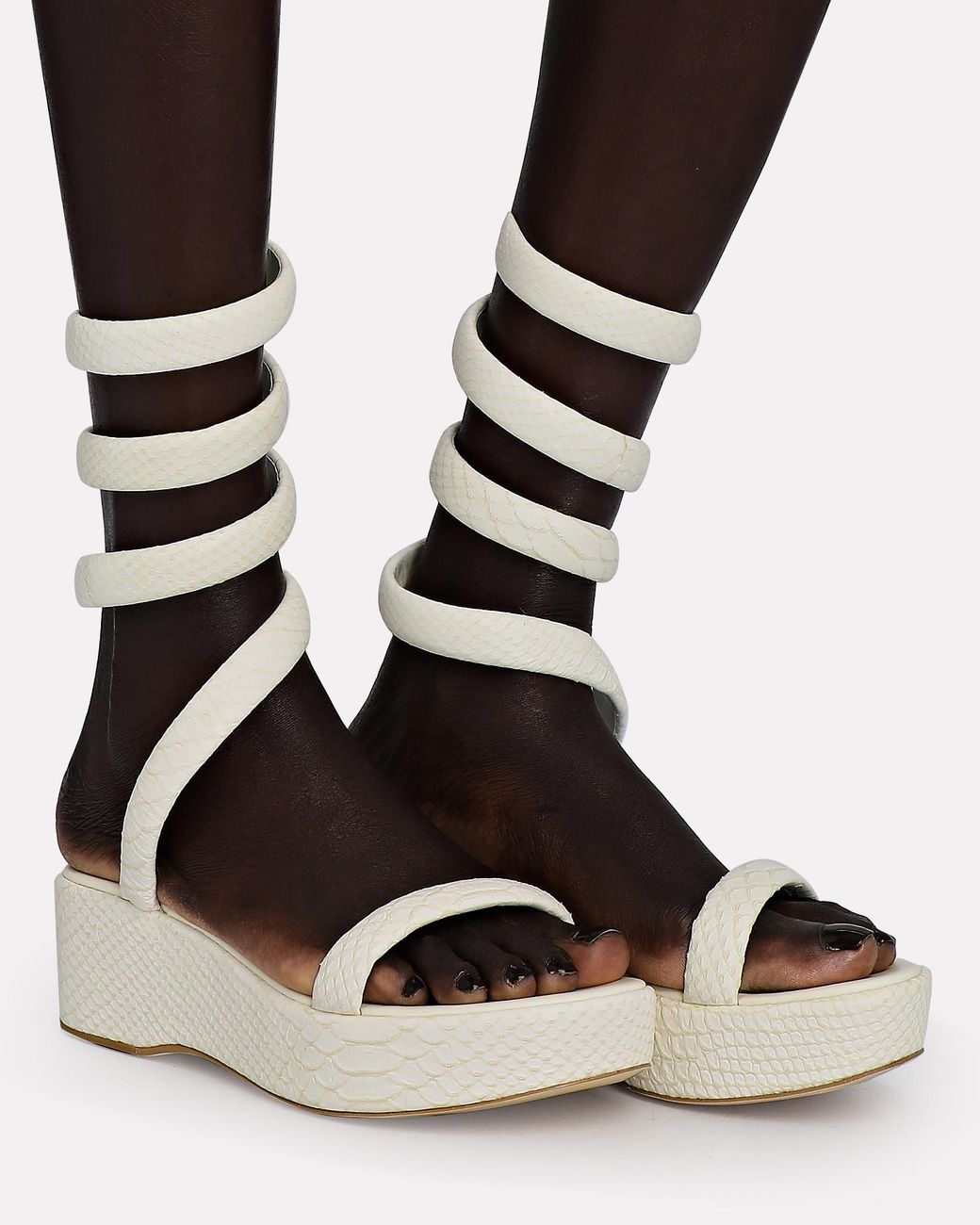 Snake ankle shop wrap sandals