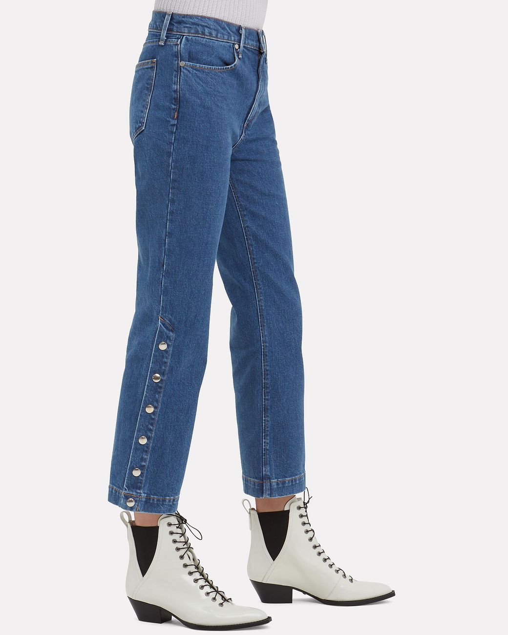 Bone Denim Dylan Snap Button Jeans 