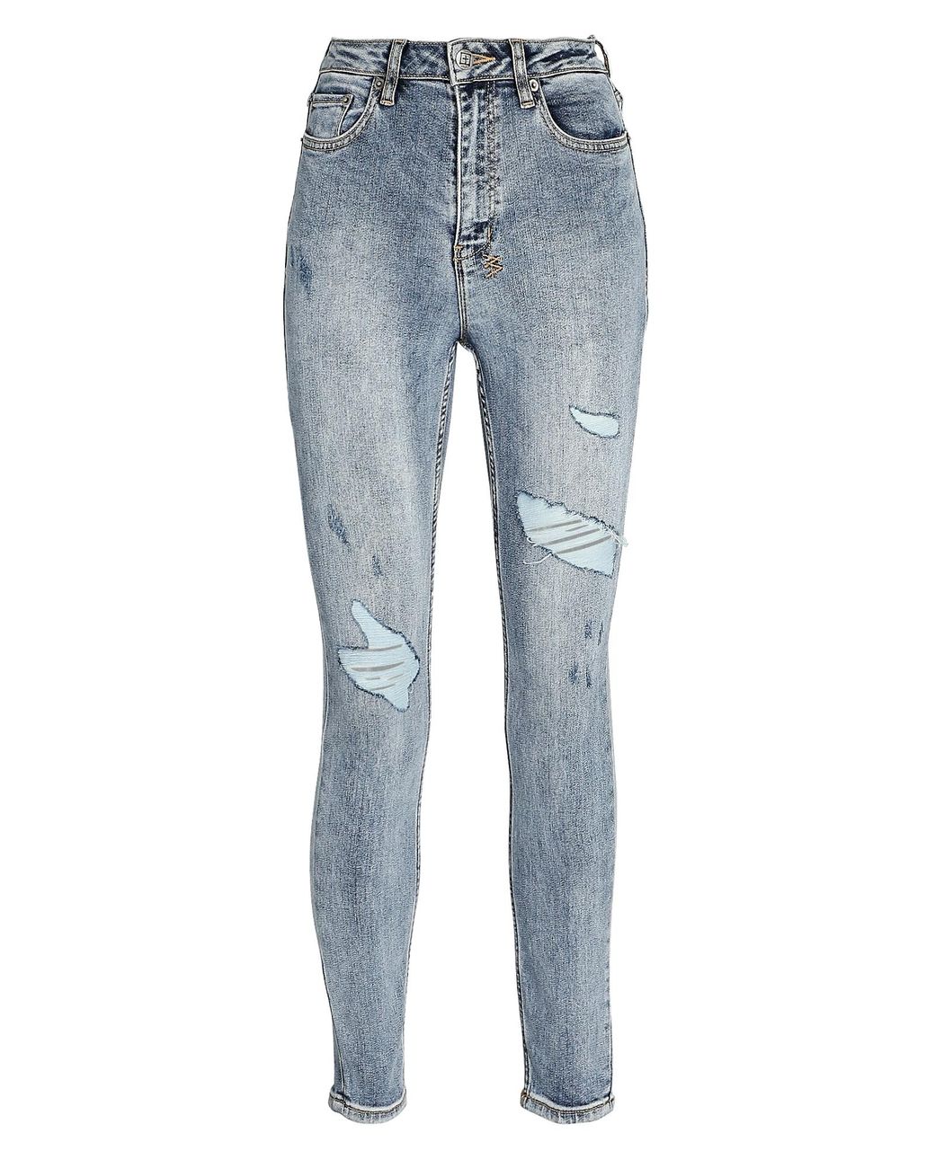 Ksubi Hi N Waisted Exposed Haven Jeans in Blue Lyst