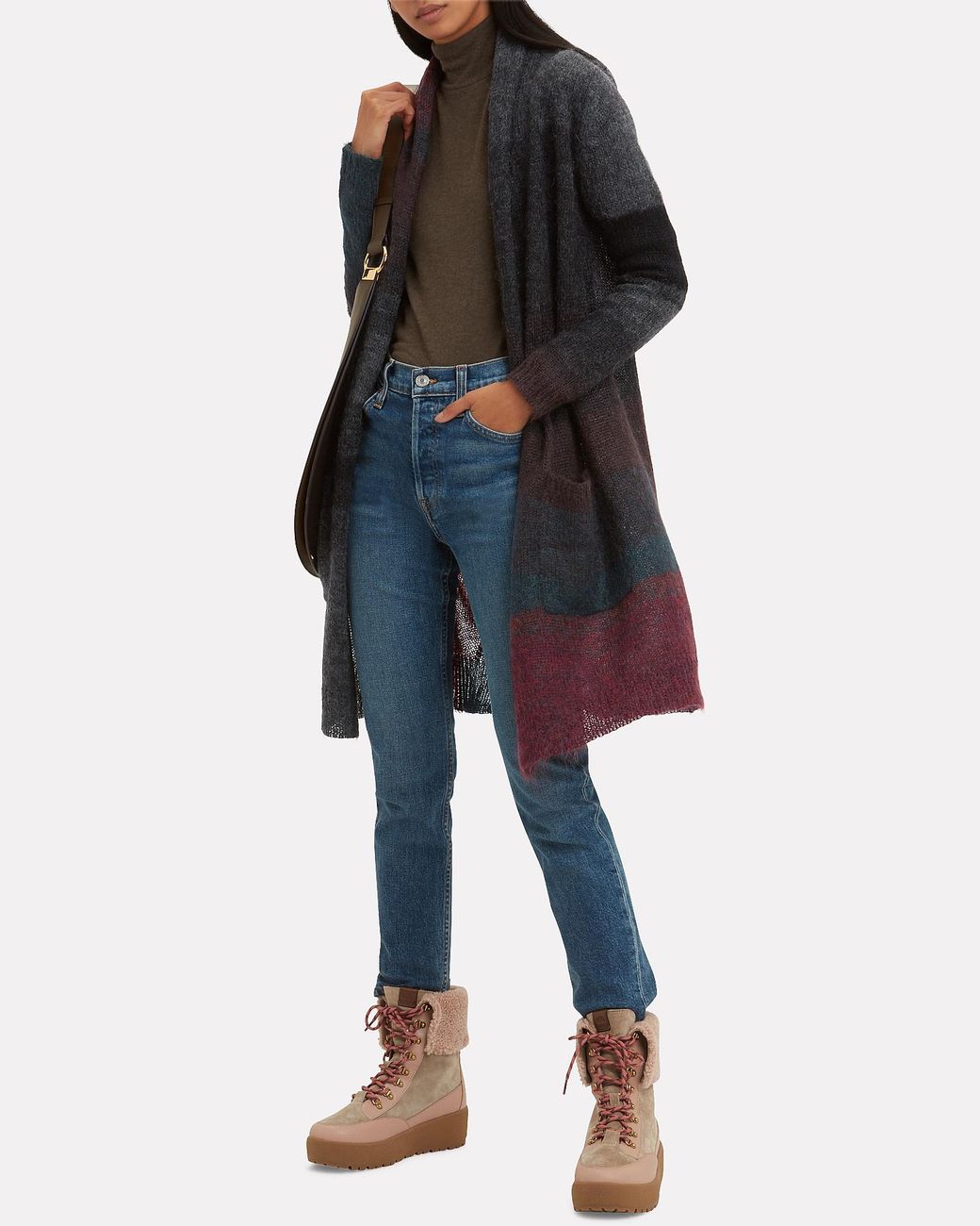 COACH Tyler Hiking Boots in Pink Lyst