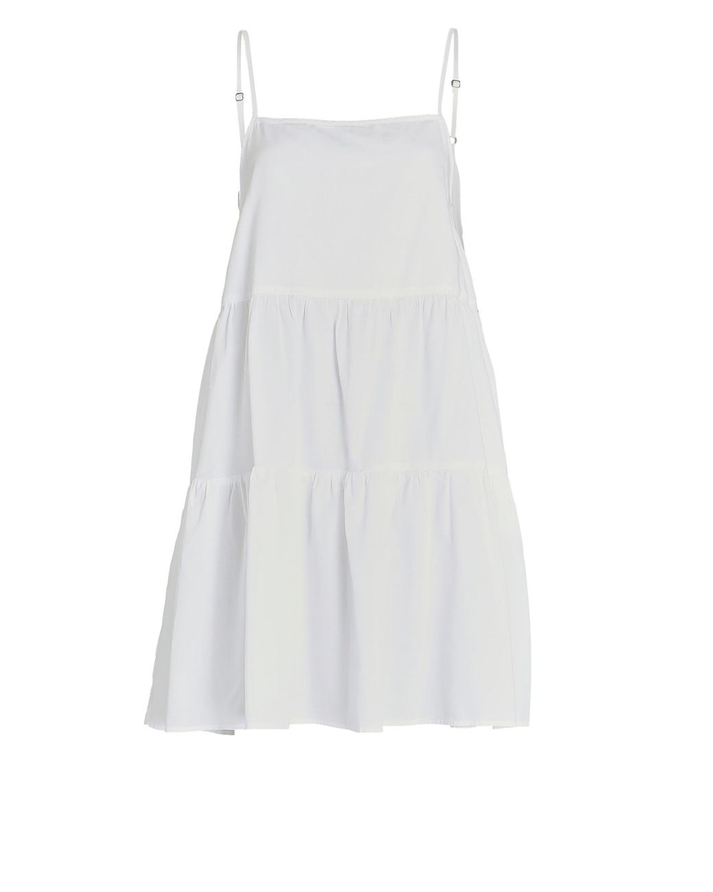 enza costa tiered dress