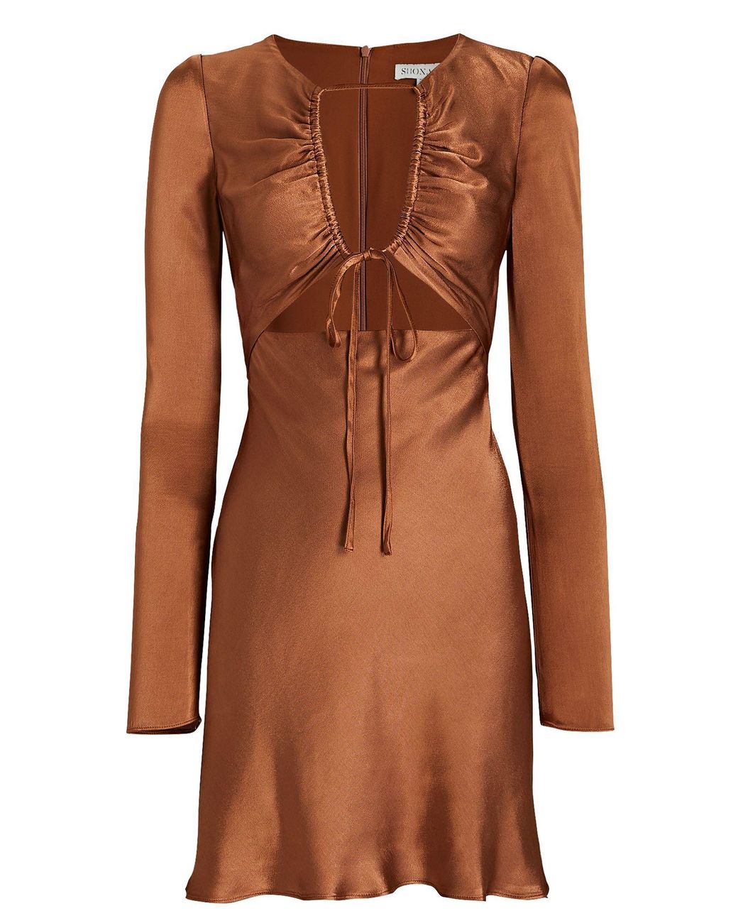 shona joy fitted mini dress