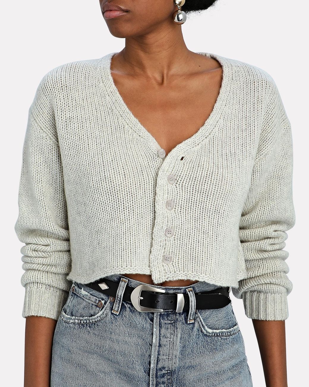 Sablyn top bianco sweater