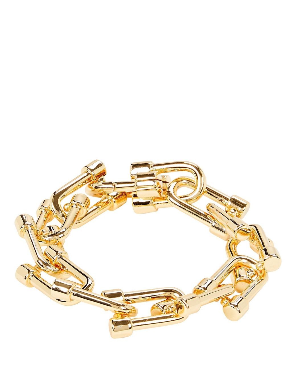 OMA THE LABEL The Kosi Gold-plated Link Bracelet in Metallic | Lyst
