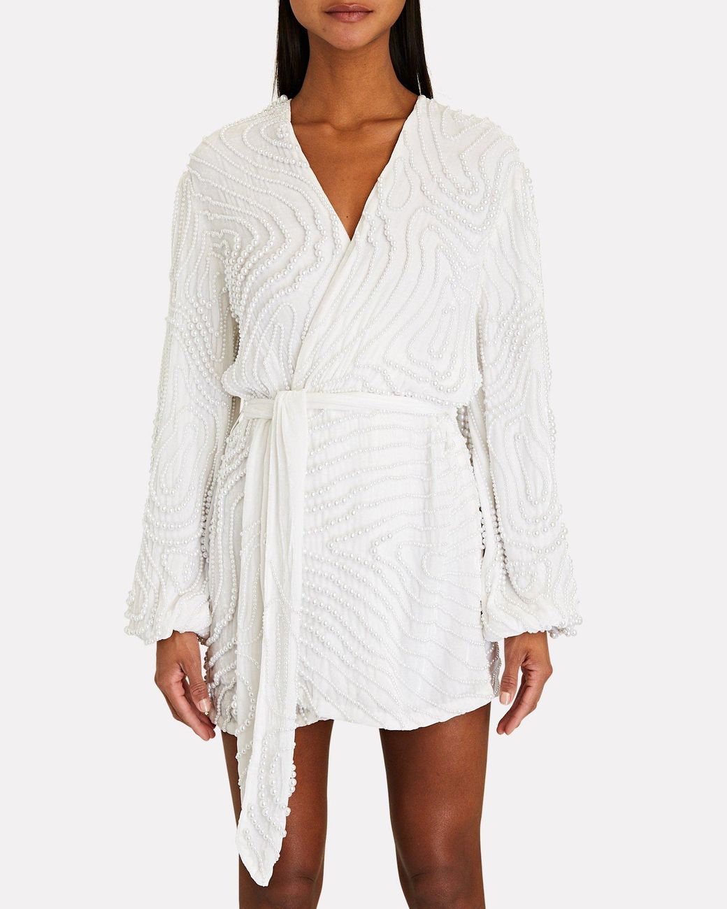 Retrofete gabrielle cheap dress white