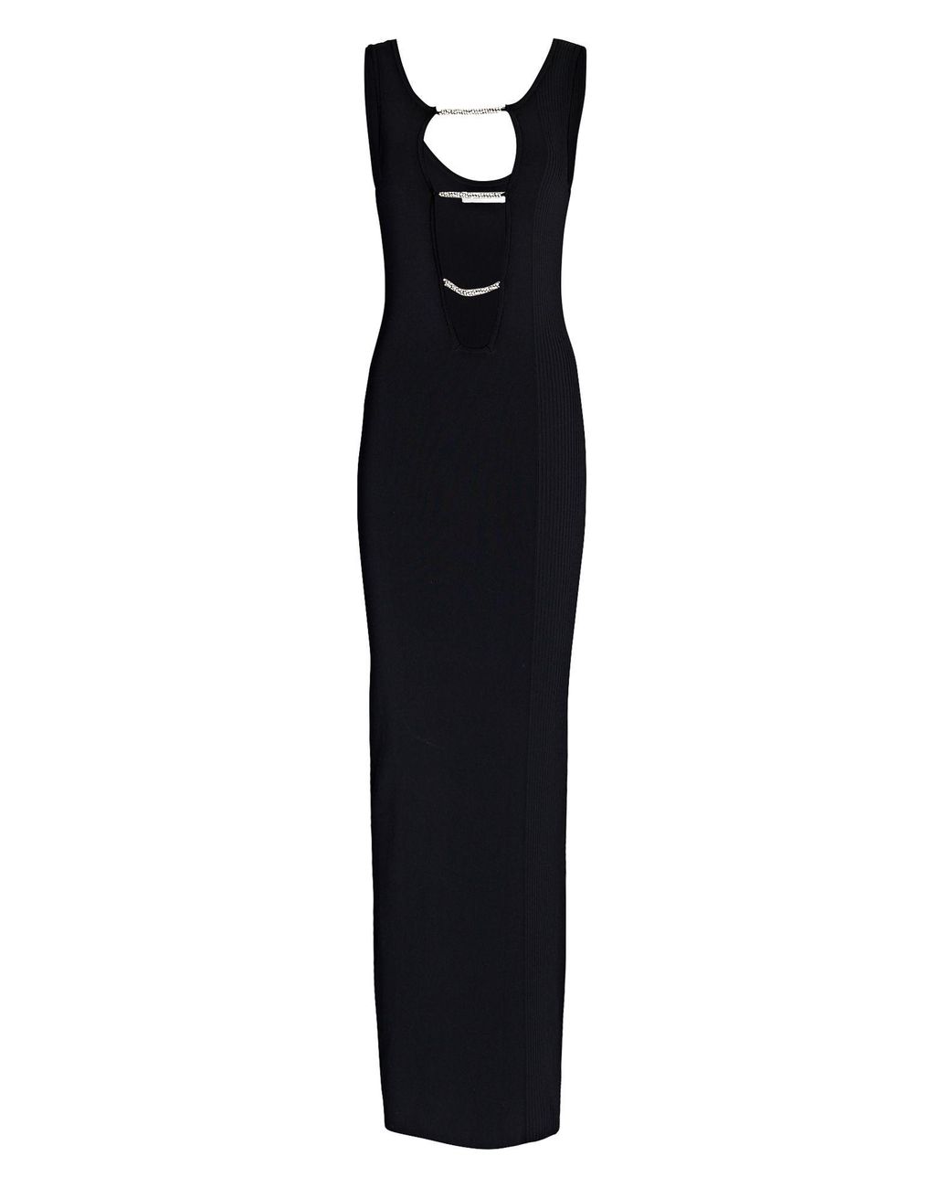 Christopher Esber Crystal-embellished Maxi Dress in Black | Lyst