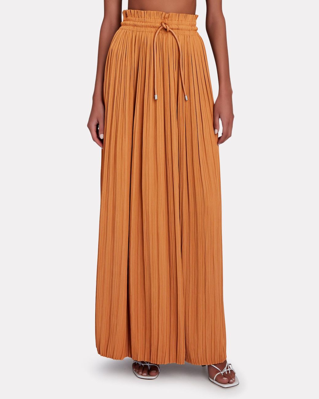 A.L.C. Everly Pleated Maxi Skirt in 