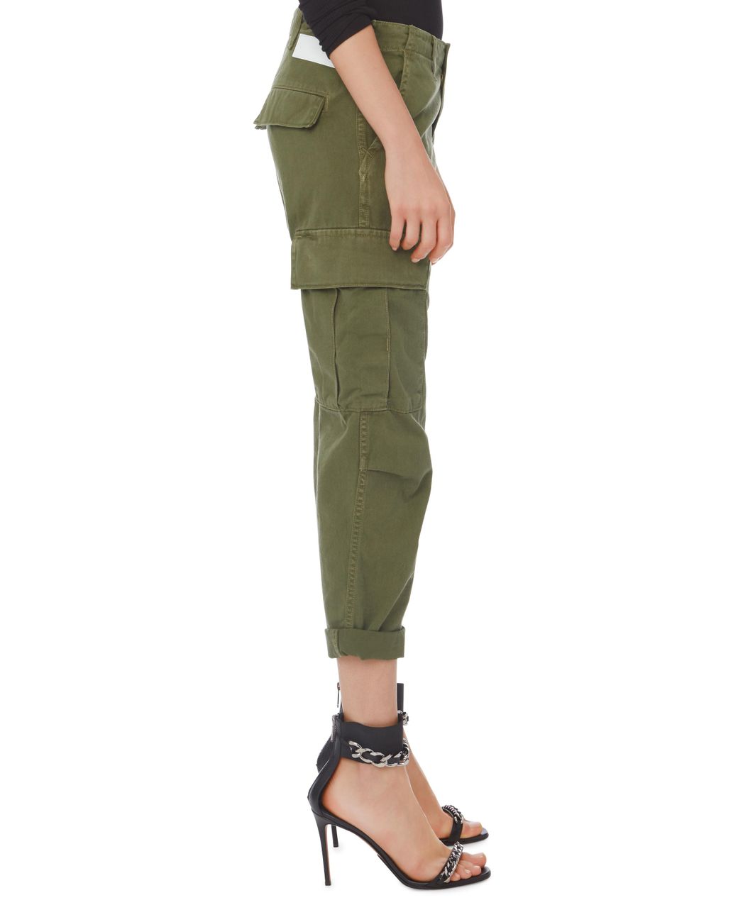 DEAT Side Multi Pocket Decorative Cargo Pants Women Camouflage Loose High  Street Low Waist Jeans 2023 New Summer Female 11XX2360