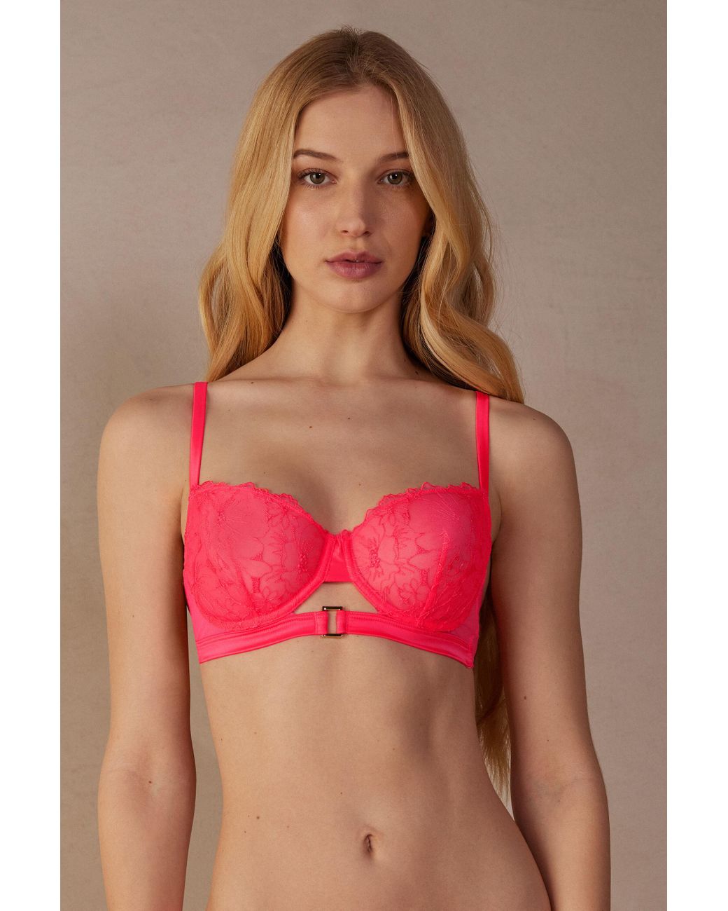 Reggiseno a Balconcino Daniela Pure Joy di Intimissimi in Rosso | Lyst