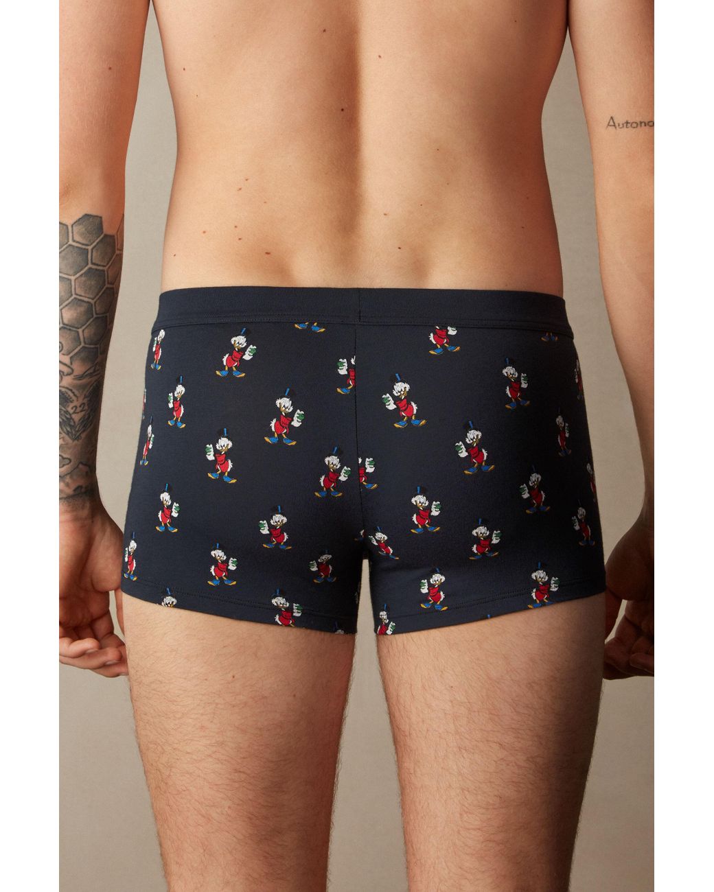 Intimissimi Stretch Supima® Cotton Scrooge Mcduck Boxers for Men | Lyst