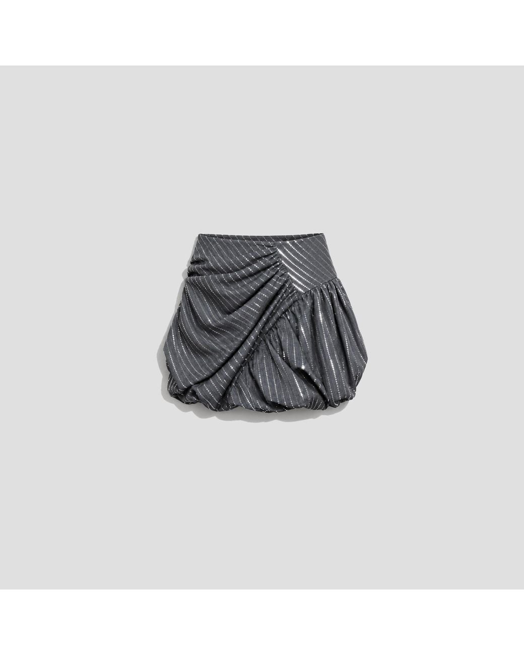 IRO Black Sequin Bubble Skirt