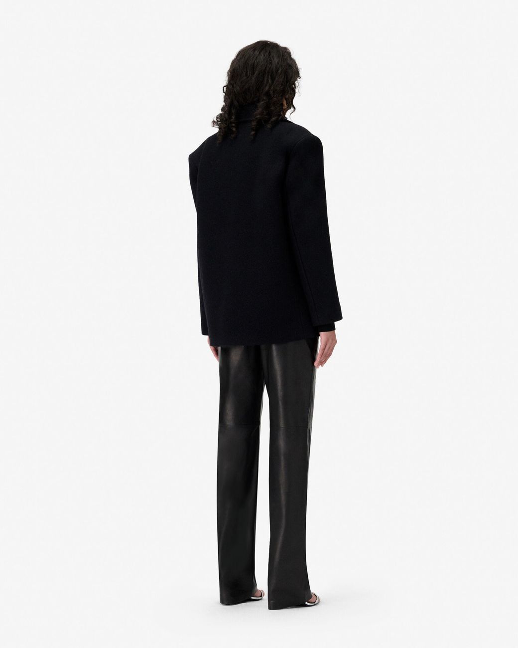 CABAN DROIT IRO en coloris Black